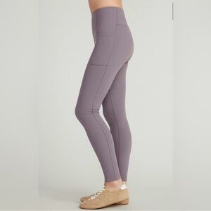 Mondetta Women's Mauve High-Rise Leggings